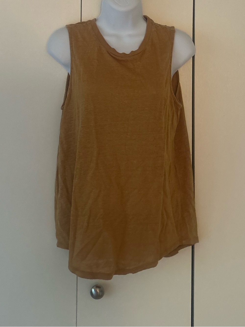Sportsgirl Linen knit Tank Top XXS